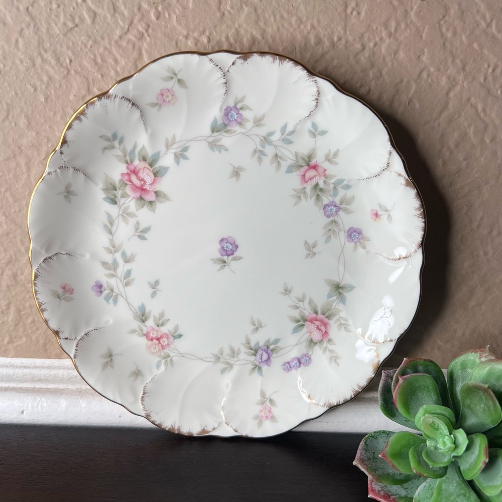 Vintage 1970's Mikasa Japan Bread & Butter Plate 6.5", Saucer Tea, Dessert Serve